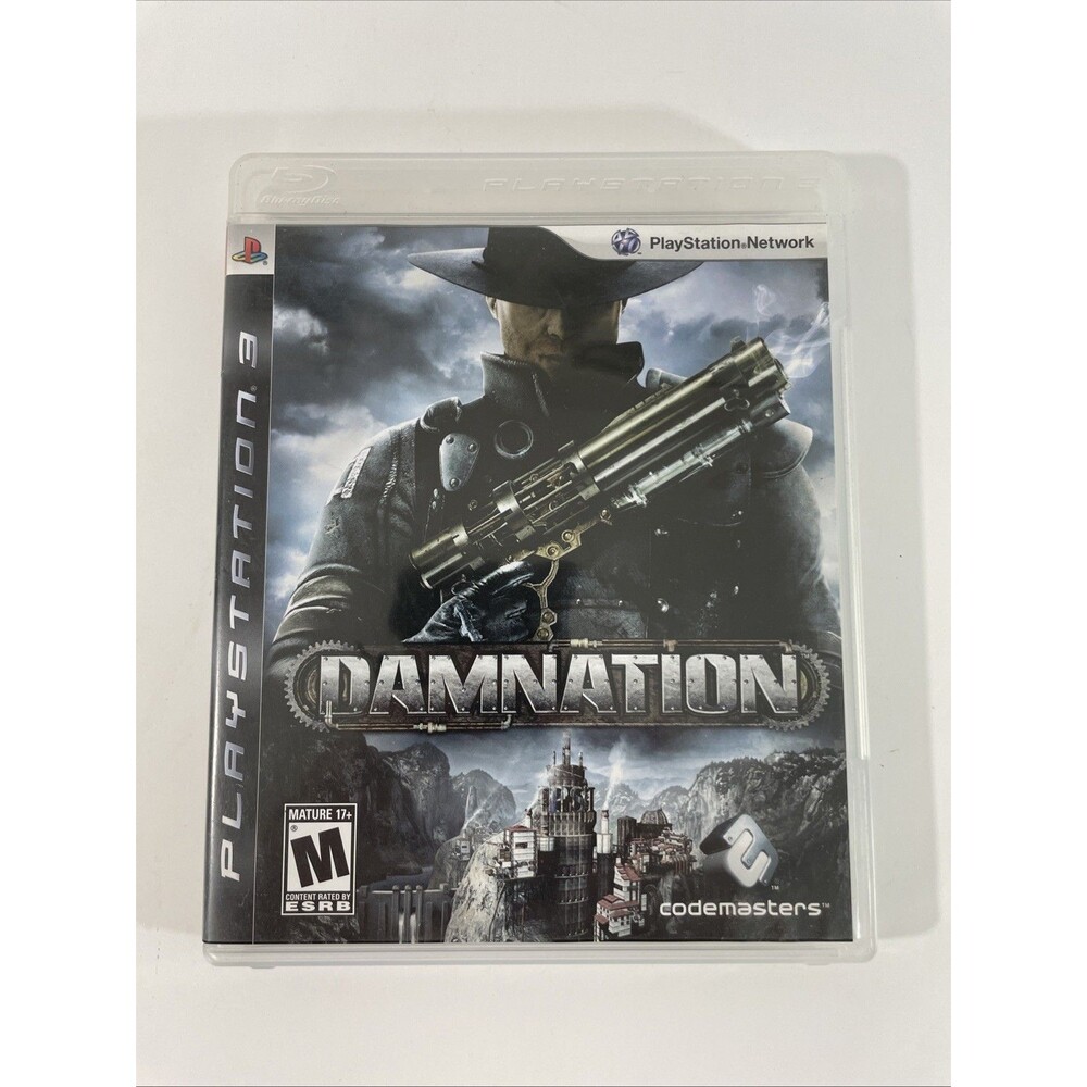 Damnation PlayStation 3 PS3 Complete In Box CIB With Manual